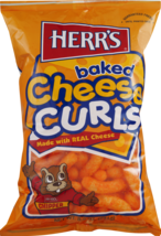 Herr&#39;s Baked Cheese Curls - 8.5 Oz. (3 Bags) - £20.31 GBP
