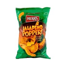 Herr&#39;s Jalapeno Popper Cheese Curls - 8.5 Oz. (3 Bags) - £20.77 GBP
