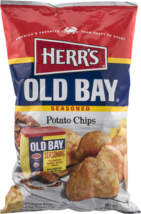 Herr's Old Bay Potato Chips - 9.5 Oz. (3 Bags) - £20.72 GBP