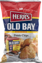Herr&#39;s Old Bay Potato Chips - 9.5 Oz. (4 Bags) - £25.57 GBP