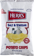Herr&#39;s Salt &amp; Vinegar Potato Chips - 9.5 Oz. (4 Bags) - £25.56 GBP