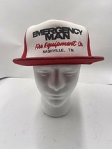 Vintage Emergency Man Fire Equipment Nashville Hat Snapback Trucker Cap ... - $19.79