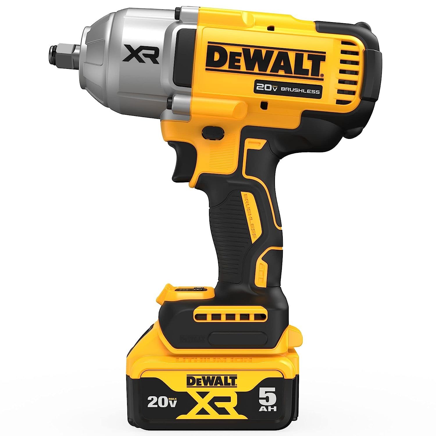 Primary image for DEWALT 20V MAX XR 1/2 in. High Torque Impact Wrench with Hog Ring Anvil Kit (DCF