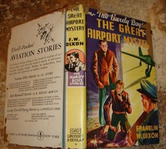 Hardy Boys 9 The Great Airport Mystery 1947A-25 hcdj Franklin W. Dixon - $17.95