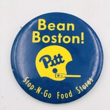 Vintage 1950&#39;s University of Pittsburgh Pitt Panthers Bean Boston! Stop-... - £11.00 GBP