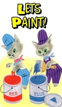 Cute Kittens Painting Refrigerator Magnet # 35 - $100.00
