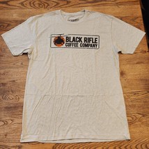 Black Rifle Coffee T Shirt Short Sleeve Mens Large Chopper Graphic Tee USA BRCC - $24.74