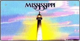 Mississippi Novelty State Background Bicycle License Plate - £15.09 GBP