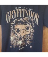 Harry Potter Funko Pop Tees Small black quidditch Gryffindor small - $173.25 MXN