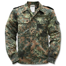 German army field shirt jacket fieldshirt camo camouflage military fleck... - £11.99 GBP