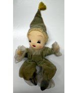 Vintage Poseable Girl Clown Elf Pixie Wired Doll Figure 9 In Made in Japan - $19.79