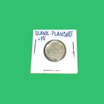 Blank Planchet Dime Error Coin - £20.17 GBP