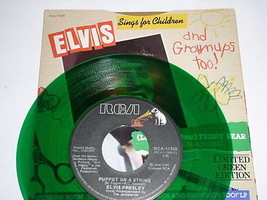 Elvis Presley Sings For Children Green Vinyl Limited Edition 45 RPM Canada - £15.71 GBP