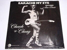 Cheech &amp; Chong Earache My Eye 45 RPM Picture Sleeve Only Ode 66102 - £15.62 GBP