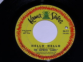 The Sopwith Camel Hello Hello Treadin 45 Rpm Record Vintage Kama Sutra Label - £15.17 GBP
