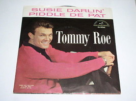 Tommy Roe Susie Darlin 45 RPM Picture Sleeve Vintage ABC Paramount Label - £15.17 GBP