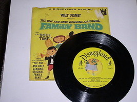 Walt Disney One And Only Family Band 45 Rpm Record Vintage 1968 - £12.62 GBP