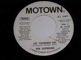 The Supremes Let Yourself Go 45 Rpm Record Vintage Motown Label Promotional - £12.81 GBP