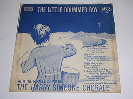 The Harry Simeone Chorale Little Drummer Boy 45 RPM Picture Sleeve 20th Fox - £19.97 GBP