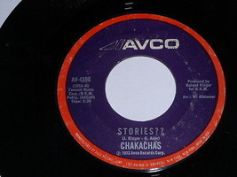 Chakachas Stories Judas Kiss 45 Rpm Record Vintage Avco Label - £30.79 GBP