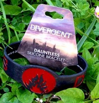 DIVERGENT Dauntless Silicone Bracelet Official NECA Merchandise - $11.99