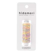 Cosmo Hidamari Sashiko Variegated Thread 30 Meters Rainbow Sorbet - $5.95