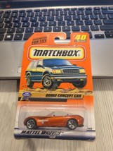 MatchBox in Blister Pack - Series 8 - #40 - Dodge Concept Car - - $8.90