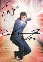 David Tennant Dr Who BBC TV Hand Signed Photo - £24.35 GBP