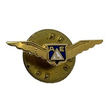 AEL Wings Aircraft Airline Aviation Flying Plane Enamel Lapel Hat Pin Pi... - £6.35 GBP