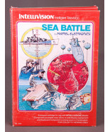 Vtg Intellivision Video Game-Sea Battle-Box/Manuel/2 Manuel Overlays-198... - $25.57 CAD