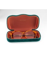 Gucci Honey Tortoiseshell Orange Pink Sunglasses w/ Case and Cloth GG0195SK - £237.40 GBP