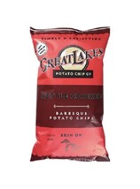 Great Lakes Barbeque Kettle Cooked Potato Chips, 1.375 oz. Bags, 8-Pack - £15.00 GBP