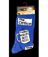 The Office Socks NEW Adult Mens Peacock Official TV Show Novelty Size 6-12 - €9,82 EUR