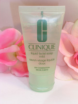 New Clinique Liquid Facial Soap Mild Cleanser Tube Dry Combination 1 oz ... - £4.85 GBP