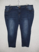 Est 1946 Denim Women&#39;s Jeans Straight Leg Dark Wash Size 22WP - £10.19 GBP