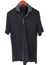 Lululemon Precision Polo Shirt Performance Stretch Charcoal Gray - $555.02 MXN