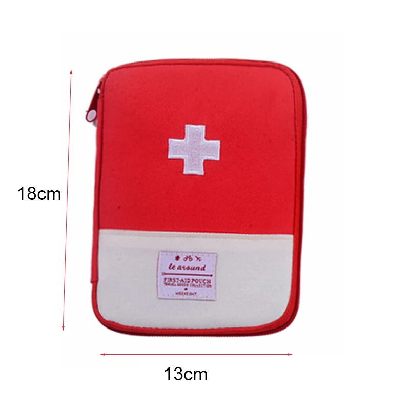 Outdoor First Aid Emergency Medical Bag Medicine Drug Pill Box Home Car Survival - £80.01 GBP