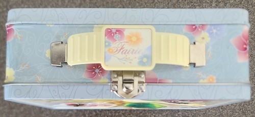 Disney ~ "Tinkerbell" Tin ~ Lunchbox ~ Tote w/Handle ~ 2.75" x 6" x 7.5" Item image 2
