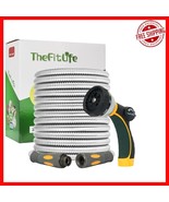 Durable 25FT Stainless Steel Garden Hose - Kink-Free &amp; Leak-Proof Design - $1,174.57 MXN