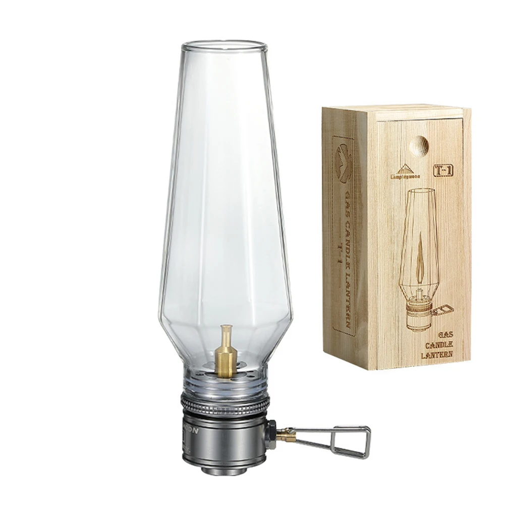 1pc CAMPINGMOON Candle Lamp Detachable Gas Lamp Tent Lantern Light Camping - £33.30 GBP