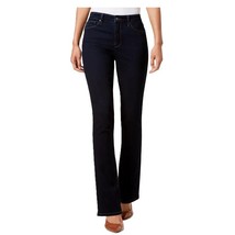 Charter Club Womens 14S Saturated Black Denim Straight Leg Jeans NWD BO17 - $19.59