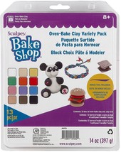 Sculpey Bake Shop Oven-Bake Clay Kit-Assorted Colors (Pack of 3) - $1,517.72 MXN