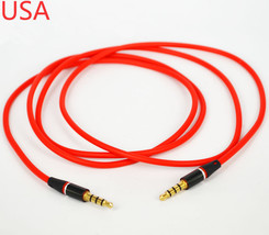3.5mm Jack 1/8&quot; Audio Cable Car AUX Cord Lead For Monster DNA On-Ear Headphone - £11.73 GBP