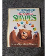 Brambleberrys Animal Book of Big &amp; Small Shapes Hardcover 1987 Marianna ... - £7.33 GBP