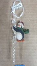 Boyds Bears Pippy Flippin Slide 4014759 Icicle Penguin Hanging Holiday Ornament - £28.87 GBP