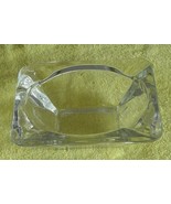 Nice Pressed Glass Ashtray, VERY GOOD CONDITION - $6.77 CAD