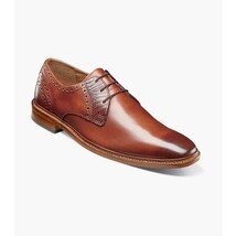 Stacy Adams Giorgetti Plain Toe Oxford Shoes Leather Cognac 25781-221 image 6