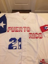 Puerto Rico Baseball Jersey  21Size 3XL Adult Jersey - £43.06 GBP