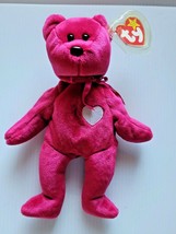 TY Valentina 1999 Beanie Baby with ERRORS and PE Pellets - $101.50
