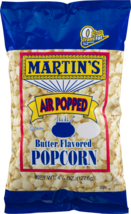 Martin's Air Popped Butter Flavored Popcorn - 4.5 Oz. (6 Bags) - $27.99